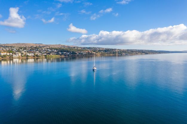 View of Port Lincoln from the water