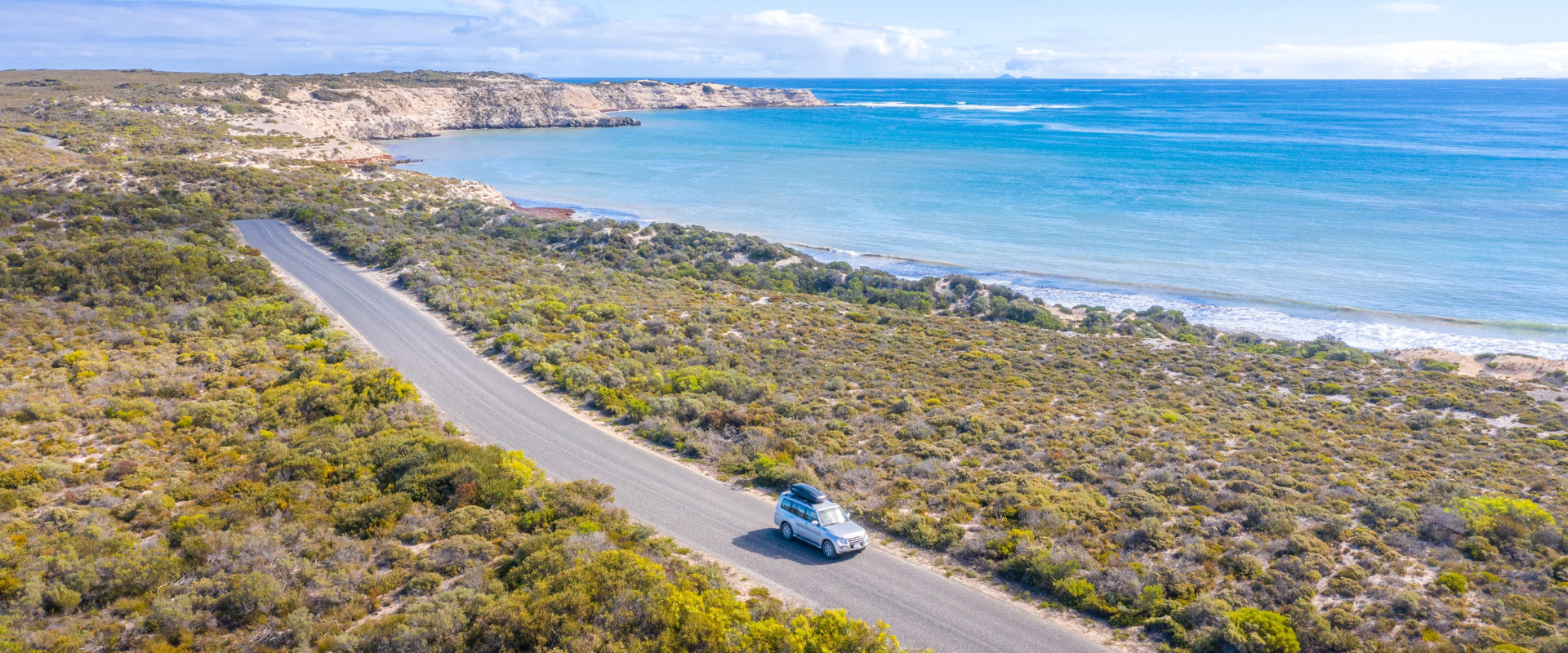 Driving In The Coffin Bay National Park (Isaac Forman)