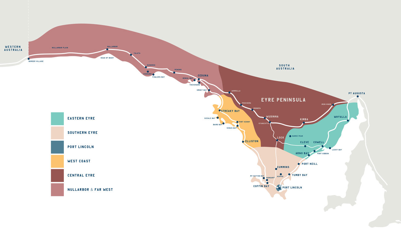 Eyre Peninsula Regional Map 2023 1