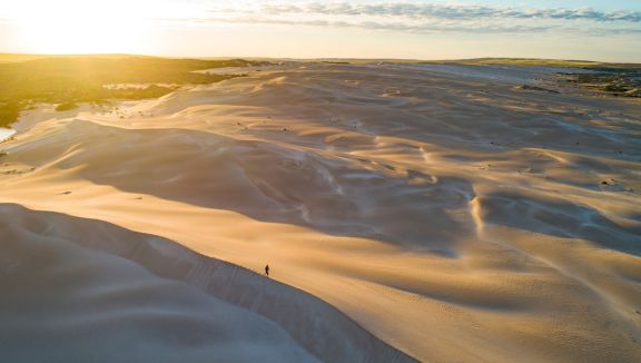 Sand dunes at Sheringa Beach (Jesse Ehlers)